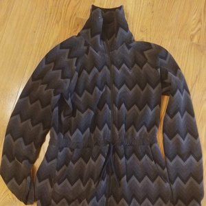 North Face Chevron Fleece Jacket